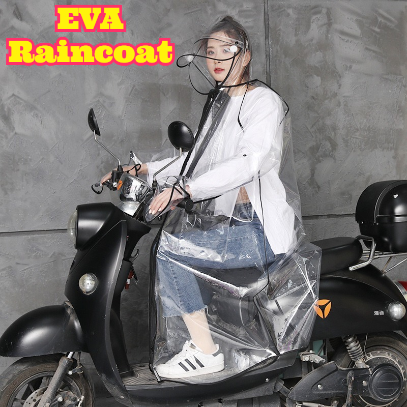 Прозрачный дождевик из ЭВА с к – обзор и цена Cycling Commute In Rain